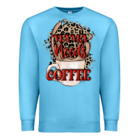 Ocean Blue Mama needs coffee Mother's Day Premium Sweatshirt - CowGirlArtShop