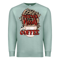 Seafoam Mama needs coffee Mother's Day Premium Sweatshirt - CowGirlArtShop