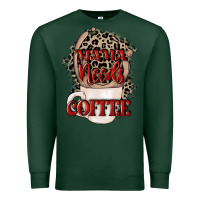 Sports Green Mama needs coffee Mother's Day Premium Sweatshirt - CowGirlArtShop