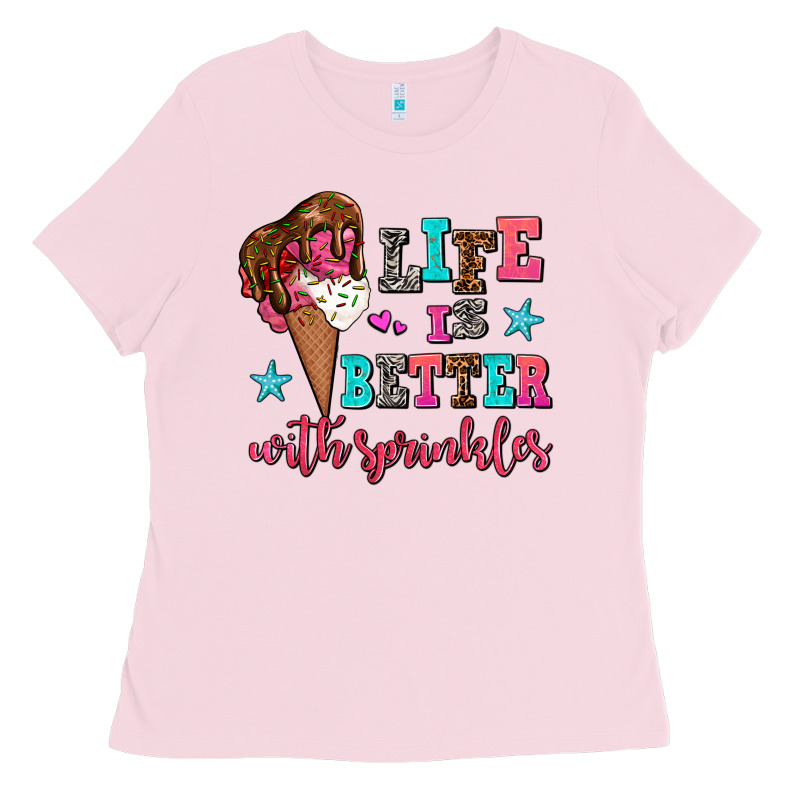 Life Is Better With Sprinkles Ladies Tee by AdoDesignShop | Teevron