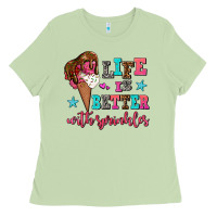 Matcha life is better with sprinkles Ladies Tee - AdoDesignShop