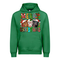 Emerald Merry christmas calfs Urban Hoodie - FaDigitalArtStudio