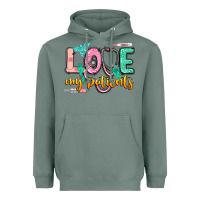 Sage Love my patients Heavyweight Hoodie - CowGirlArtShop