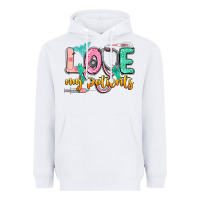 White Love my patients Heavyweight Hoodie - CowGirlArtShop