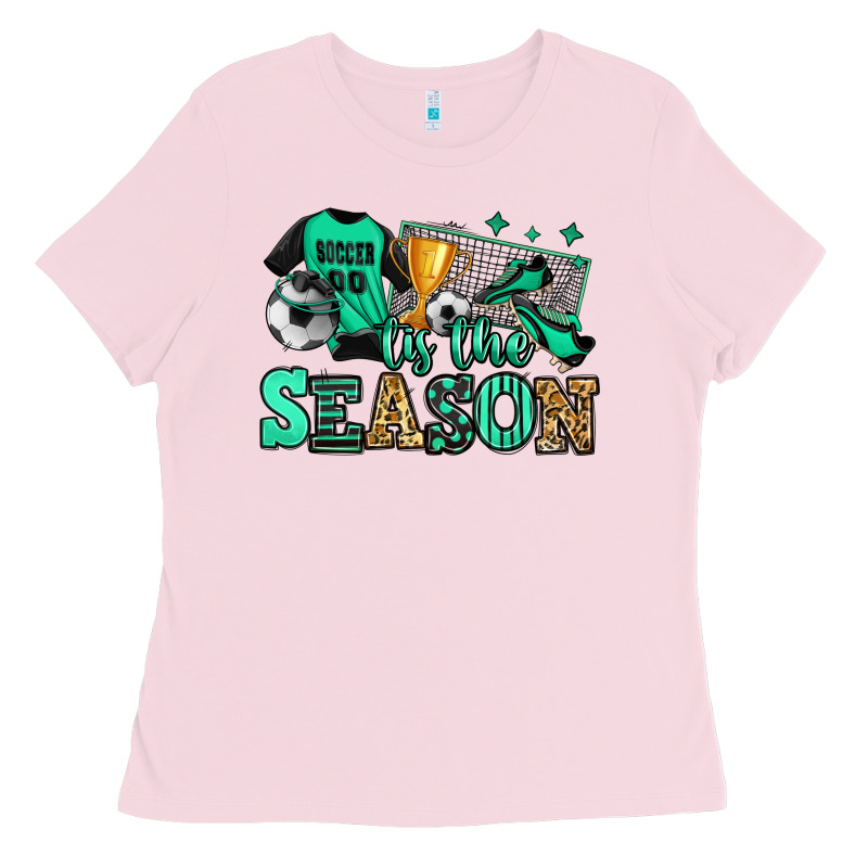 Tis The Season Soccer Ladies Tee by Jasminsmagicworld | Teevron