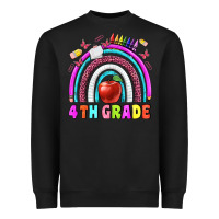 Black 4 th  grade Heavyweight Sweatshirt - BundleAndBundleShop