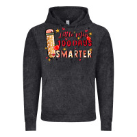 Vintage Black little miss 100 days smarter Vintage Hoodie - MaliasSmallBusiness