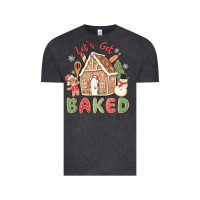 Vintage Black let's get baked Vintage Tee - MaliasSmallBusiness