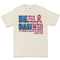 Bone heal cancer with cancer ribbon Premium Tee - AdoDesignShop
