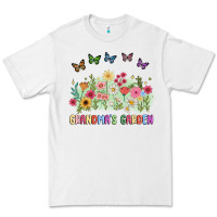 White grandma garden birth month flower Premium Tee - JahusDesignShop
