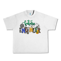 Lunar Rock future engineer Urban Heavy Tee - NancyCooperArtShop