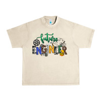 Sandshell future engineer Urban Heavy Tee - NancyCooperArtShop