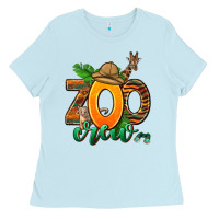 Baby Blue zoo crew Ladies Tee - AdoDesignShop