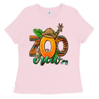 Bubblegum Pink zoo crew Ladies Tee - AdoDesignShop