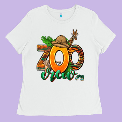 Zoo Crew Ladies Tee Designed By Adodesignshop