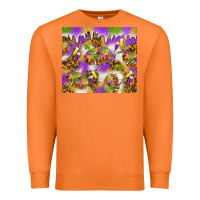 Carrot Mardi Gras with king cake tumbler Premium Sweatshirt - HowdyJamesFarm