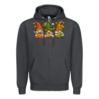 Smoke Fall Gnomes Zipper Hoodie - texasbilliewilder