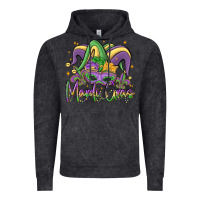 Vintage Black mardi gras Vintage Hoodie - MaliasSmallBusiness