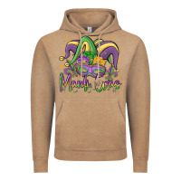 Vintage Coffee mardi gras Vintage Hoodie - MaliasSmallBusiness
