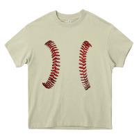 Mossy ball stitch Heavy Core Tee - AdoDesignShop