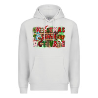 Dove Grey christmas spirit activate Premium Hoodie - CowGirlArtShop