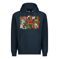 Navy christmas spirit activate Premium Hoodie - CowGirlArtShop