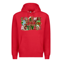 Red christmas spirit activate Premium Hoodie - CowGirlArtShop