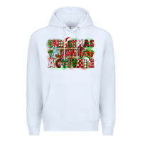 White christmas spirit activate Premium Hoodie - CowGirlArtShop