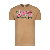 Vintage Camel peace love books Vintage Tee - MaliasSmallBusiness