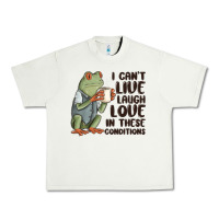 Pistachio i cant live laugh love in these conditions Urban Heavy Tee - MaliasSmallBusiness