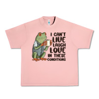 Salmon i cant live laugh love in these conditions Urban Heavy Tee - MaliasSmallBusiness