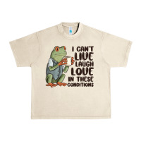 Sandshell i cant live laugh love in these conditions Urban Heavy Tee - MaliasSmallBusiness