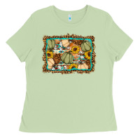 Matcha Fall pumpkin Ladies Tee - Artiststas