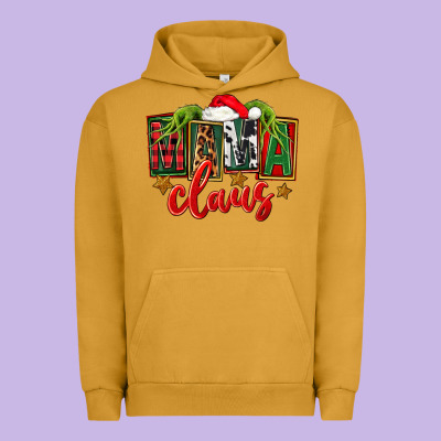 Christmas Mama Claus Urban Hoodie Designed By Fadigitalartstudio