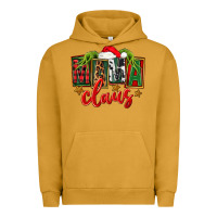Pigment Peanut Butter Christmas mama Claus Urban Hoodie - FaDigitalArtStudio