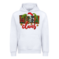 White Christmas mama Claus Urban Hoodie - FaDigitalArtStudio