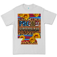 Dove Grey proud veteran  12 oz regular can cooler Premium Tee - Artiststas