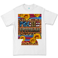 White proud veteran  12 oz regular can cooler Premium Tee - Artiststas