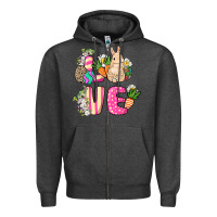 Love Easter Zipper Hoodie | Teevron