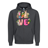 Smoke Love Easter Zipper Hoodie - NancyCooperArtShop