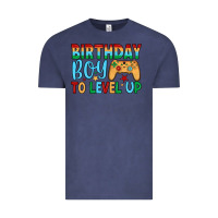 Vintage Denim birthday boy to level up Vintage Tee - JahusDesignShop