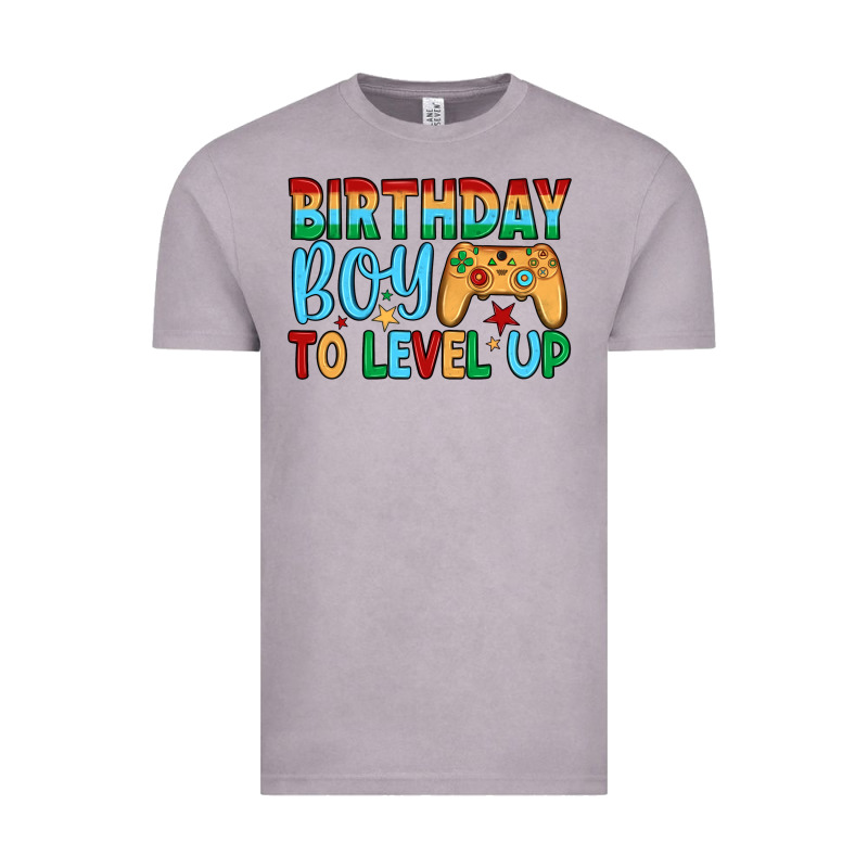 Birthday Boy To Level Up Vintage Tee by JahusDesignShop | Teevron
