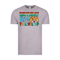Vintage Zinc birthday boy to level up Vintage Tee - JahusDesignShop