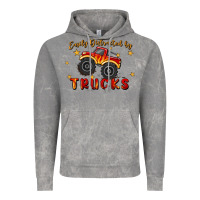 Cloud Rock easily distracted by trucks Vintage Hoodie - MaliasSmallBusiness