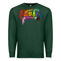 Sports Green Equal rights Premium Sweatshirt - CowGirlArtShop