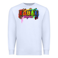 White Equal rights Premium Sweatshirt - CowGirlArtShop