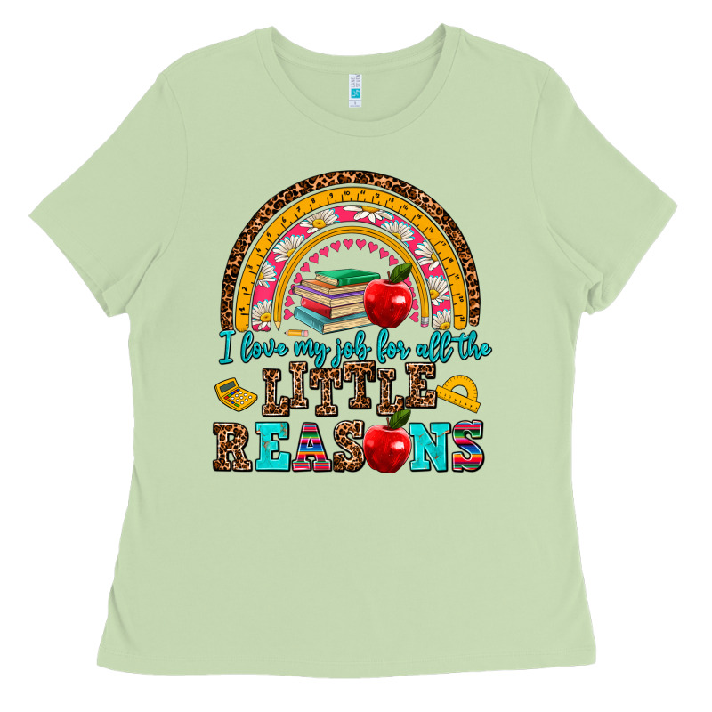 I Love My Job For All The Little Reasons Ladies Tee by AdoDesignShop | Teevron