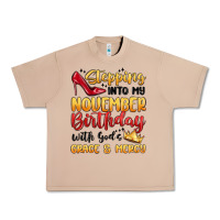 Burro stepping into my november birthday Urban Heavy Tee - MaliasSmallBusiness