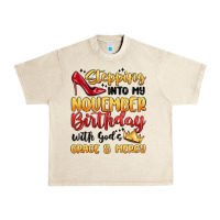 Sandshell stepping into my november birthday Urban Heavy Tee - MaliasSmallBusiness