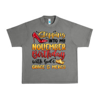 Tornado stepping into my november birthday Urban Heavy Tee - MaliasSmallBusiness